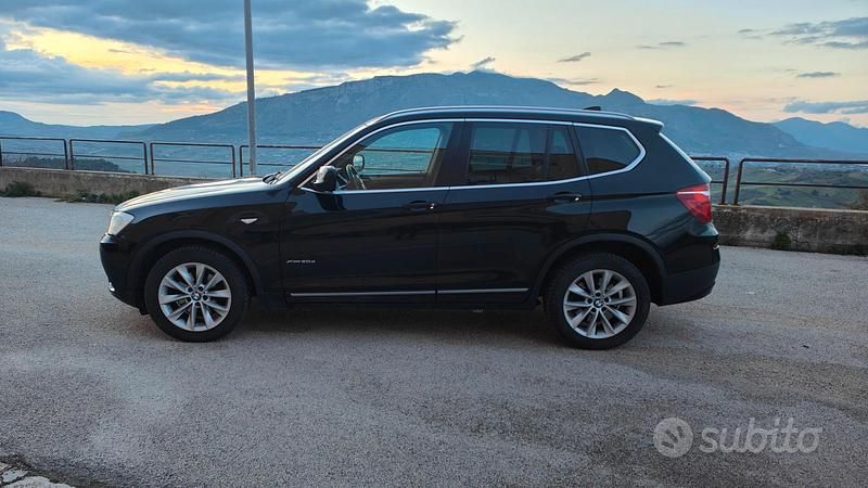 Usata BMW X3 Comfort Edition 184 CV (135 kW) 2012 Nero SUV