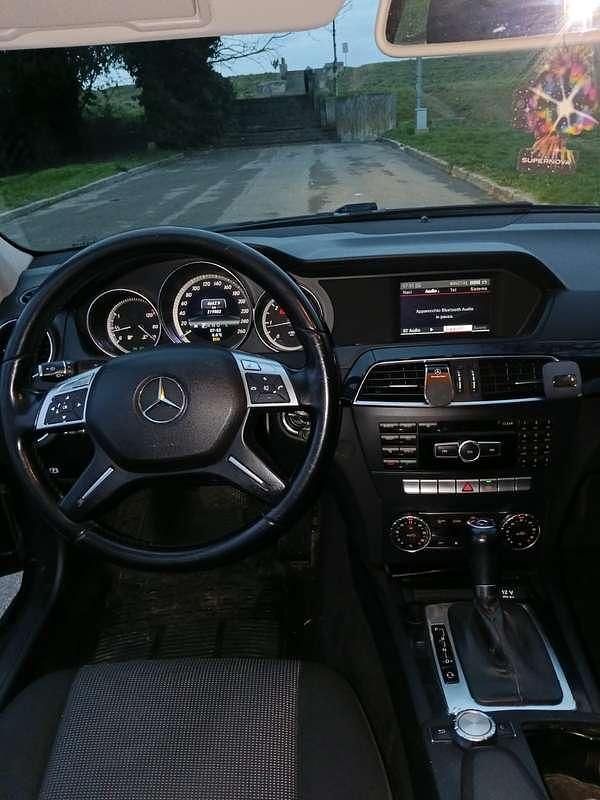 Usata Mercedes C220 120 CV (88 kW) 2013 Nero Station wagon