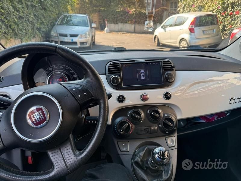 Usata Fiat 500 2009 Bianco Utilitaria