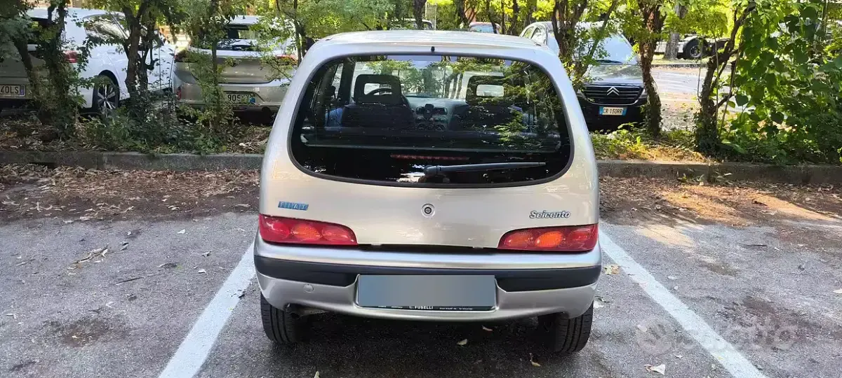 Usata Fiat Seicento 54 CV (39 kW) 2000 Grigio Utilitaria