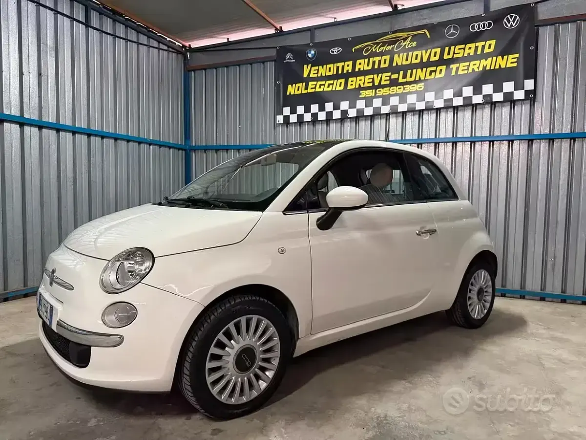 Usata Fiat 500 69 CV (50 kW) 2013 Bianco Berlina