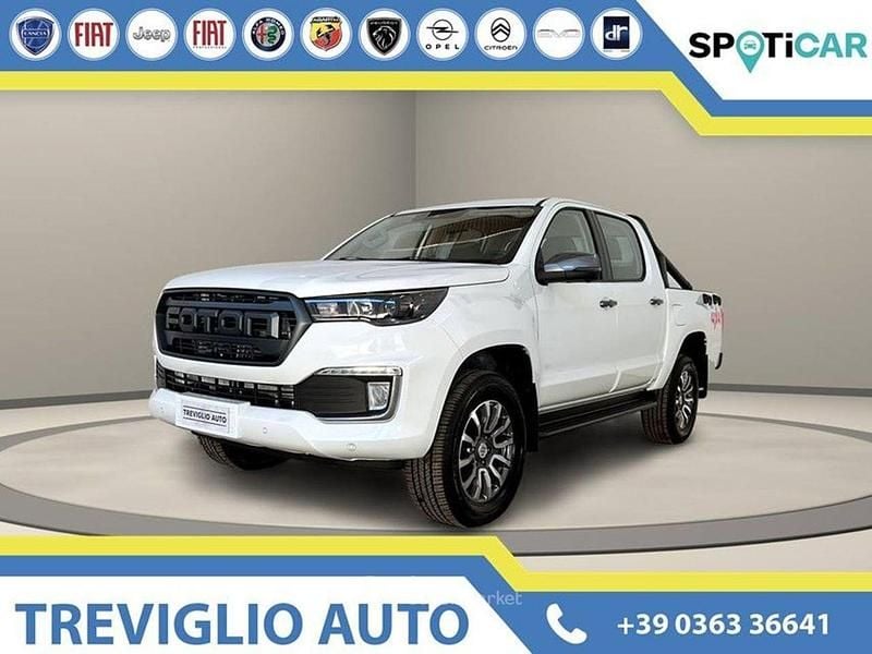Nuova Foton Tunland G7 162 CV (119 kW) 2025 Bianco / pastello Pick-up