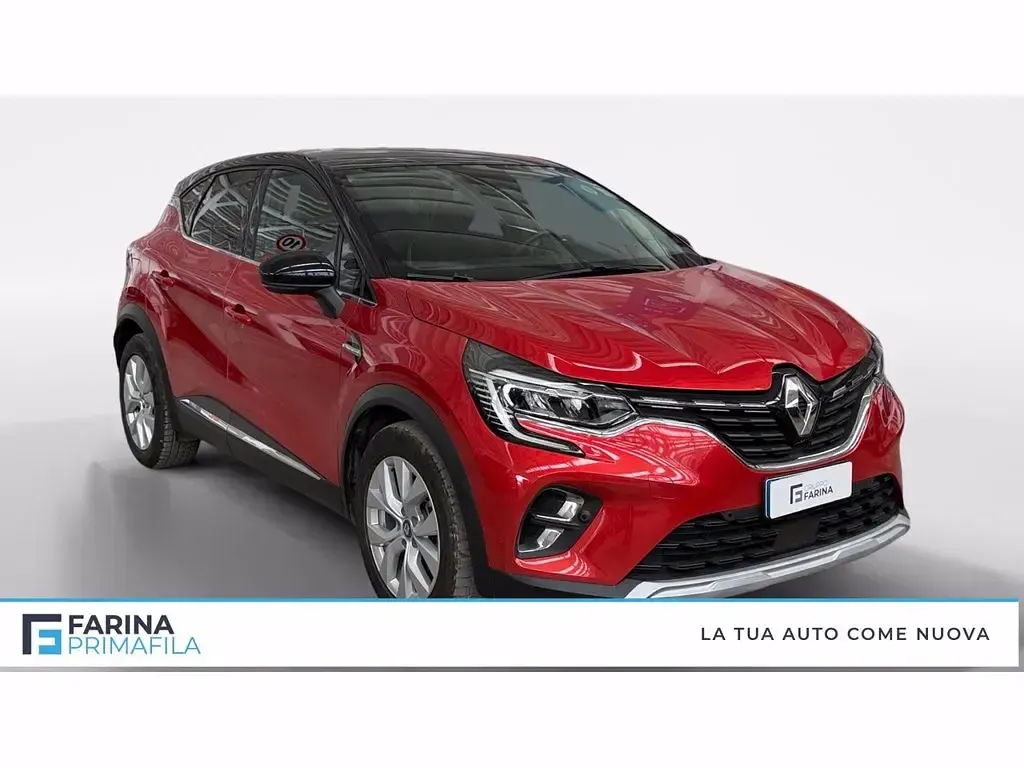 Usata Renault Captur Intens 160 CV (117 kW) 2021 Rosso/ tetto nero SUV