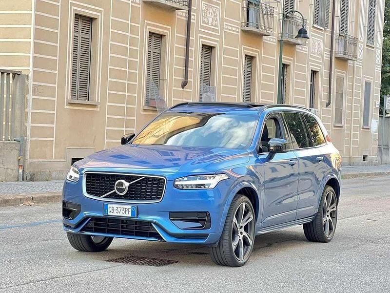 Usata Volvo XC90 R-Design 235 CV (172 kW) 2020 Blu/azzurro SUV