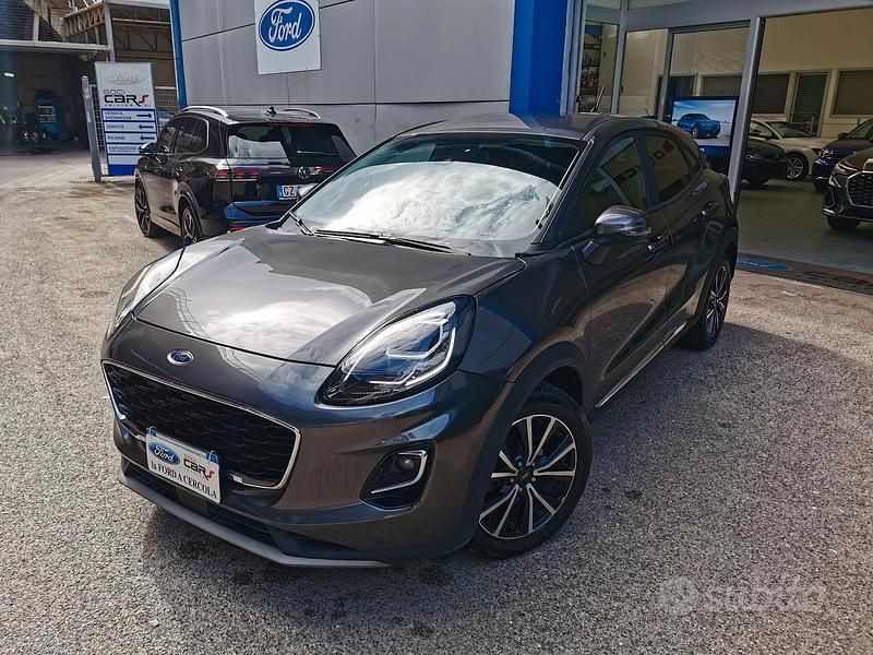 Grigio Usata 2021 Ford Puma Titanium SUV | 16.800 € (Buon prezzo) - Immagine 1/4