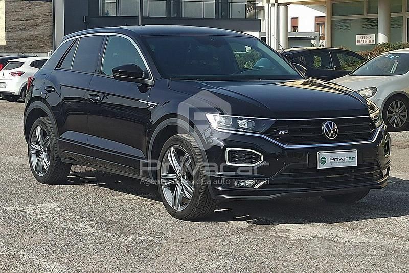Usata VW T-Roc Sport 150 CV (110 kW) 2021 Nero SUV