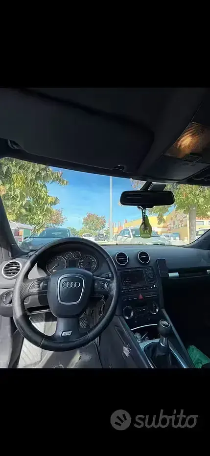 Usata Audi A3 S-Line 170 CV (125 kW) 2007 Nero Utilitaria