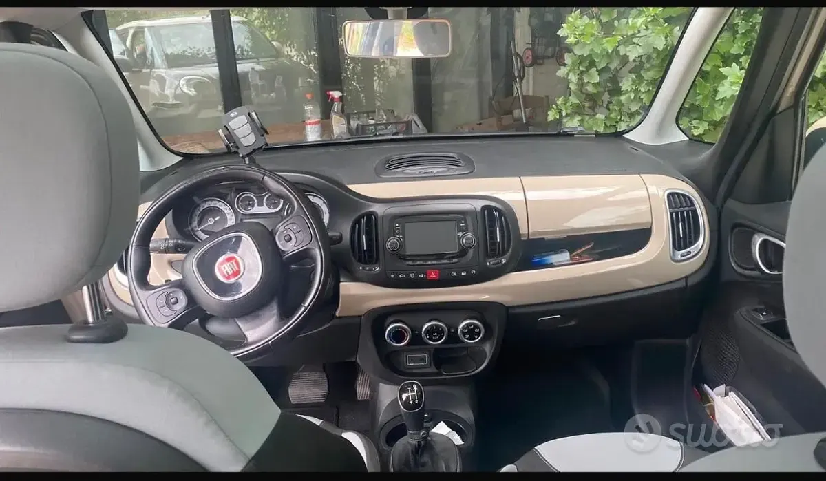 Usata Fiat 500L 95 CV (69 kW) 2016 Grigio Monovolume
