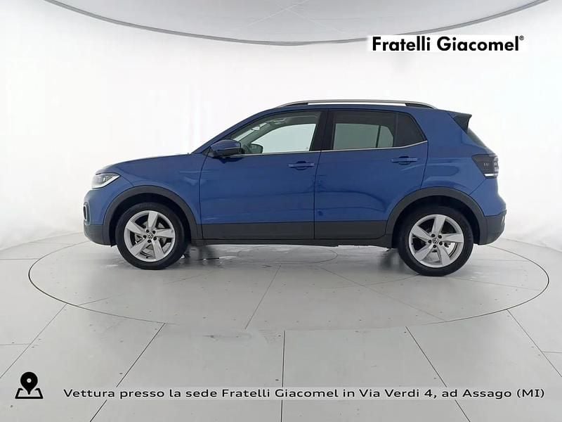Usata VW T-Cross Advance 110 CV (80 kW) 2023 Reef blue metallizzato SUV