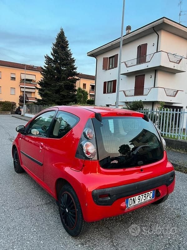 Usata Citroën C1 68 CV (50 kW) 2008 Rosso Utilitaria