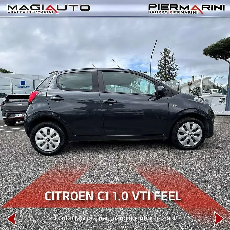 Usata Citroën C1 Feel 72 CV (52 kW) 2021 Grigio Utilitaria