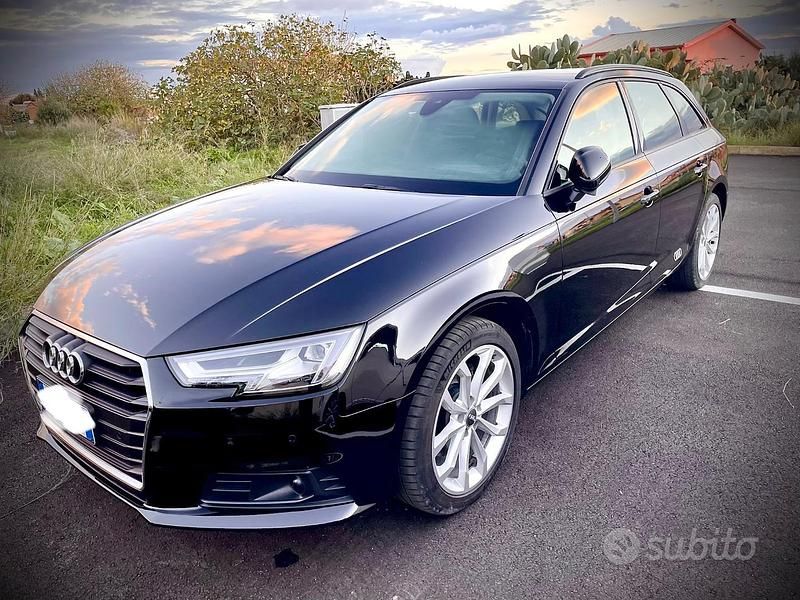 Usata Audi A4 Business Plus 150 CV (110 kW) 2018 Nero Station wagon