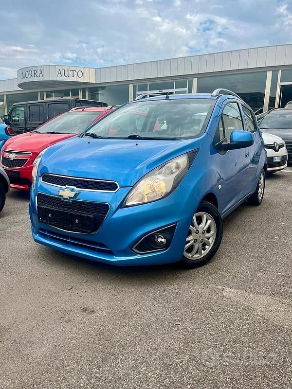 Usata Chevrolet Spark LTZ 81 CV (59 kW) 2014 Blu Utilitaria