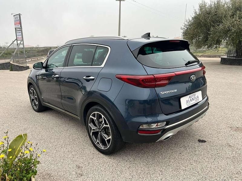 Usata Kia Sportage GT-Line 185 CV (136 kW) 2019 Blu/azzurro SUV