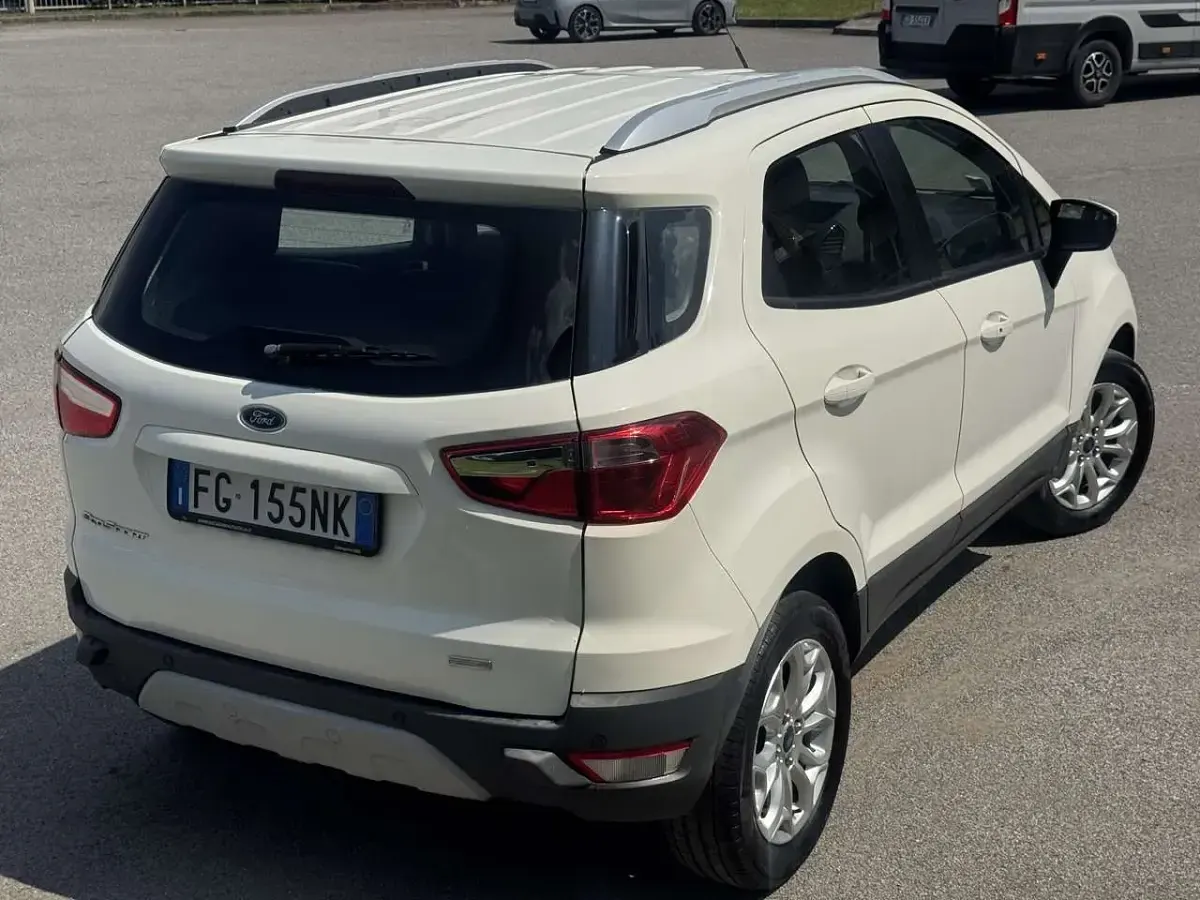 Usata Ford Ecosport Titanium S 125 CV (91 kW) 2016 Bianco SUV
