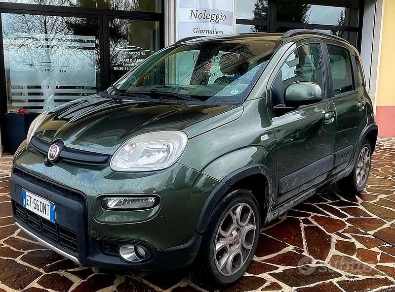 Usata Fiat Panda 4x4 80 CV (58 kW) 2014 Verde Utilitaria