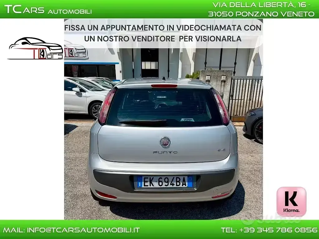 Usata Fiat Punto Evo 95 CV (69 kW) 2011 Utilitaria