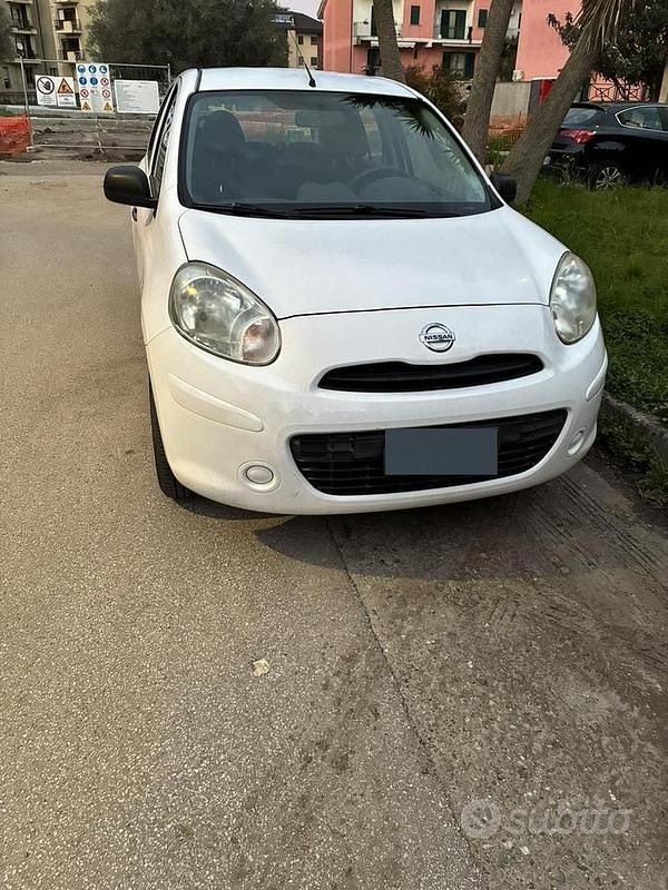 Usata Nissan Micra Visia 2013 Bianco Utilitaria