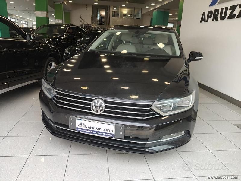 Usata VW Passat Business 150 CV (110 kW) 2017 Nero Station wagon