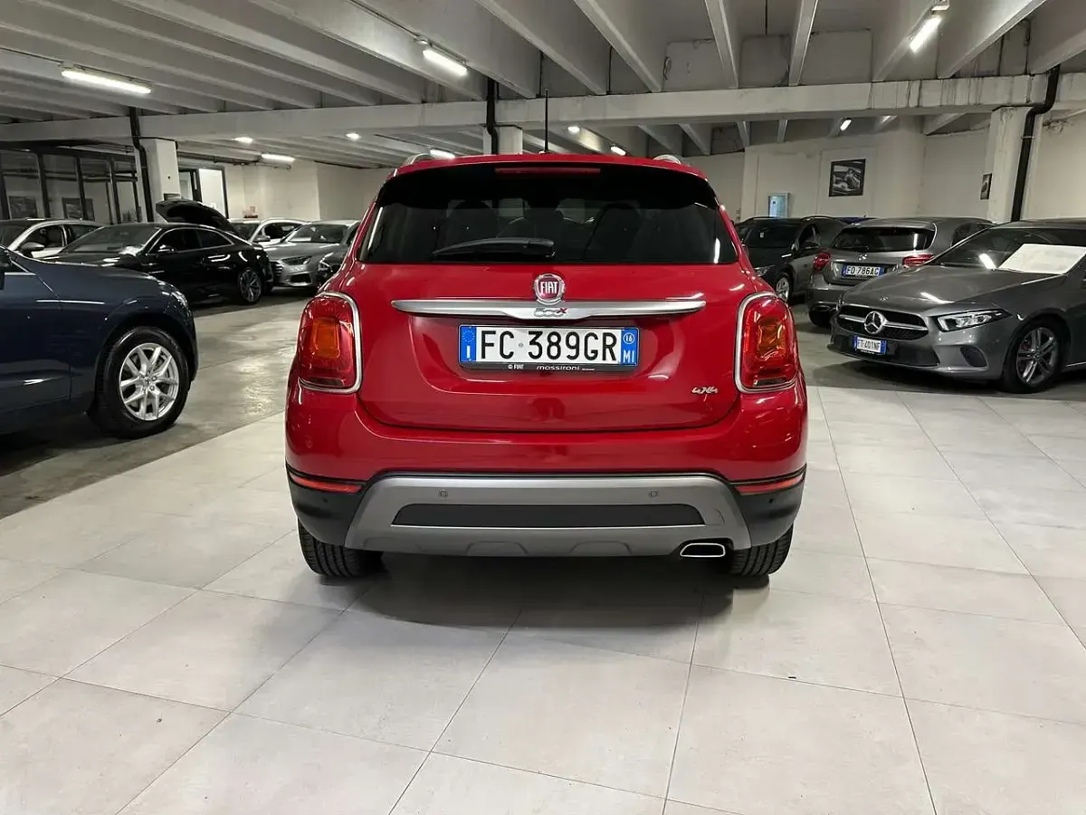 Usata Fiat 500X Cross 140 CV (102 kW) 2016 Rosso SUV