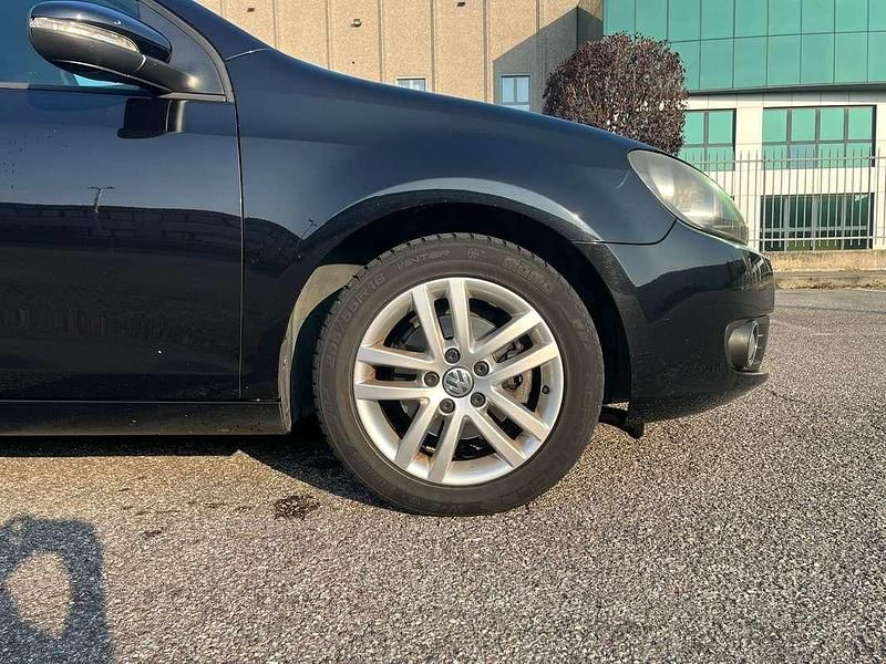 Usata VW Golf VI Highline 105 CV (77 kW) 2011 Nero Utilitaria