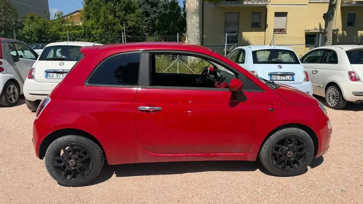 Usata Fiat 500 Sport 69 CV (50 kW) 2008 Rosso Berlina