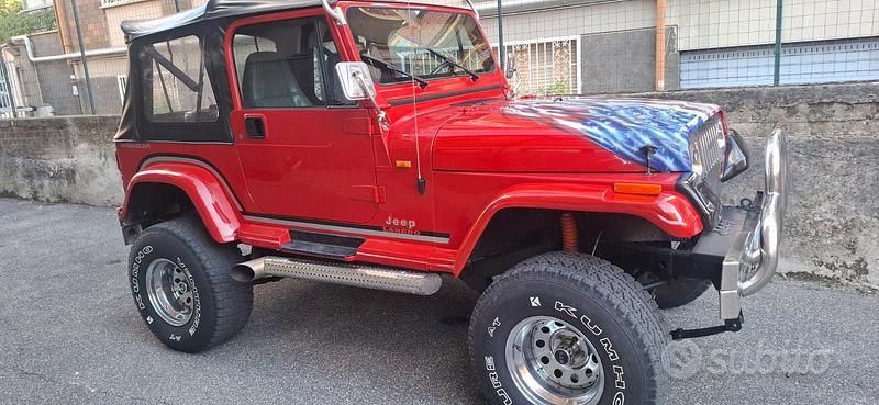 Usata Jeep Wrangler 1992 Rosso SUV