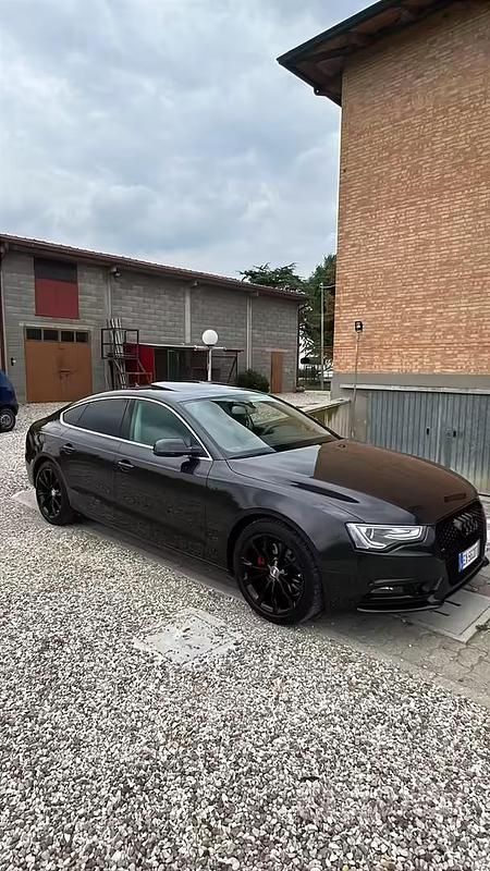 Usata Audi A5 190 CV (139 kW) 2014 Nero Coupé