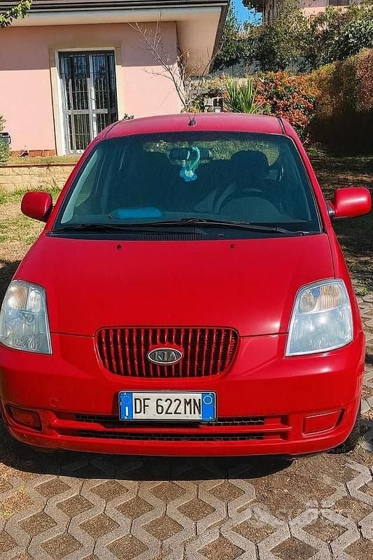 Usata Kia Picanto 61 CV (44 kW) 2007 Rosso Utilitaria