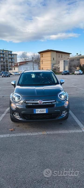 Usata Fiat 500X Mirror 120 CV (88 kW) 2018 Grigio SUV