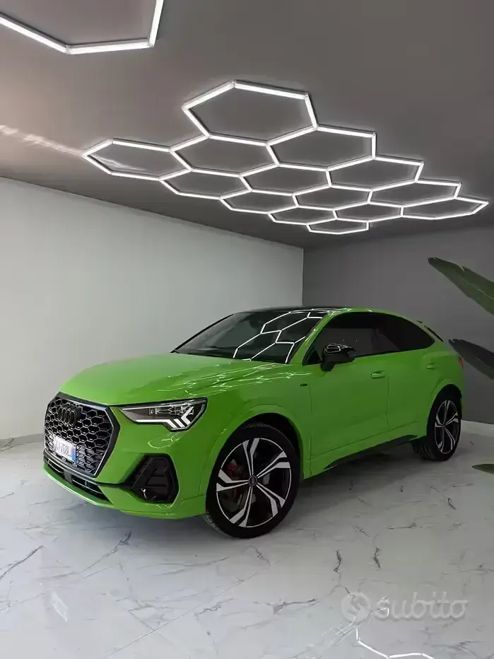 Usata Audi Coupé S-Line 200 CV (147 kW) 2021 Verde Coupé