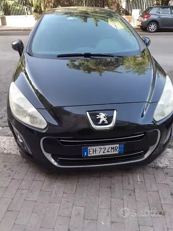 Usata Peugeot 308 CC 112 CV (82 kW) 2011 Nero Cabrio