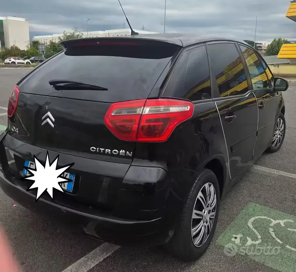 Usata Citroën C4 109 CV (80 kW) 2010 Nero Monovolume