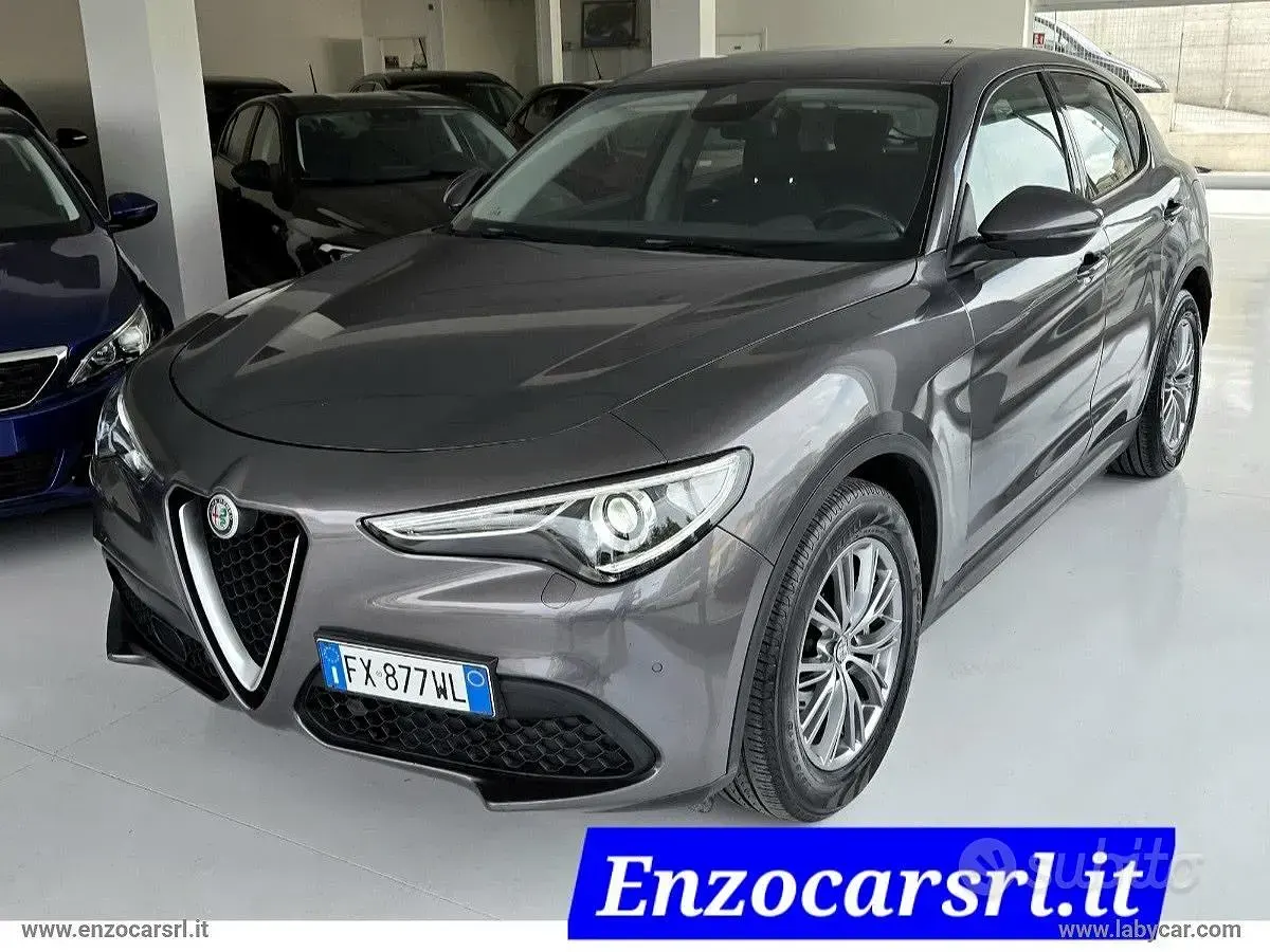 Usata Alfa Romeo Stelvio 160 CV (117 kW) 2019 Blu SUV