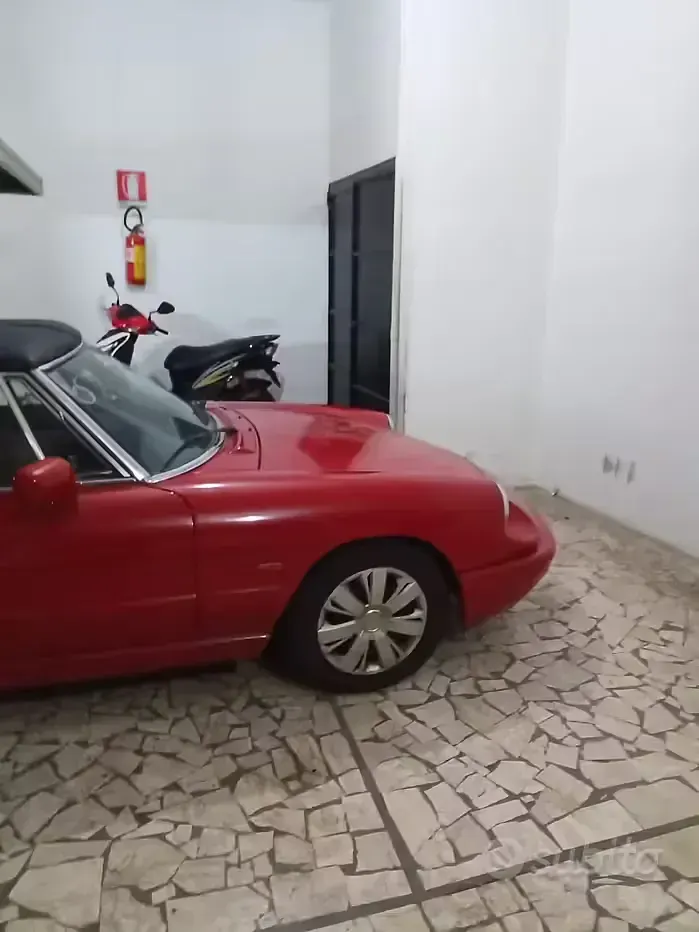 Usata Alfa Romeo Spider 106 CV (77 kW) 1992 Rosso Cabrio