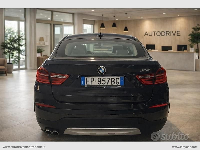 Usata BMW X4 xLine 258 CV (189 kW) 2014 Grigio SUV