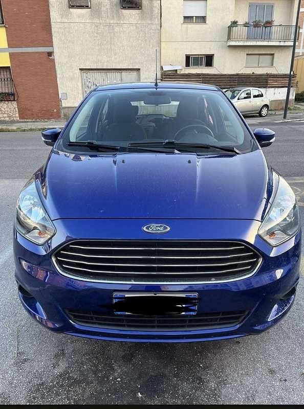 Usata Ford Ka 71 CV (52 kW) 2018 Blu/azzurro Berlina