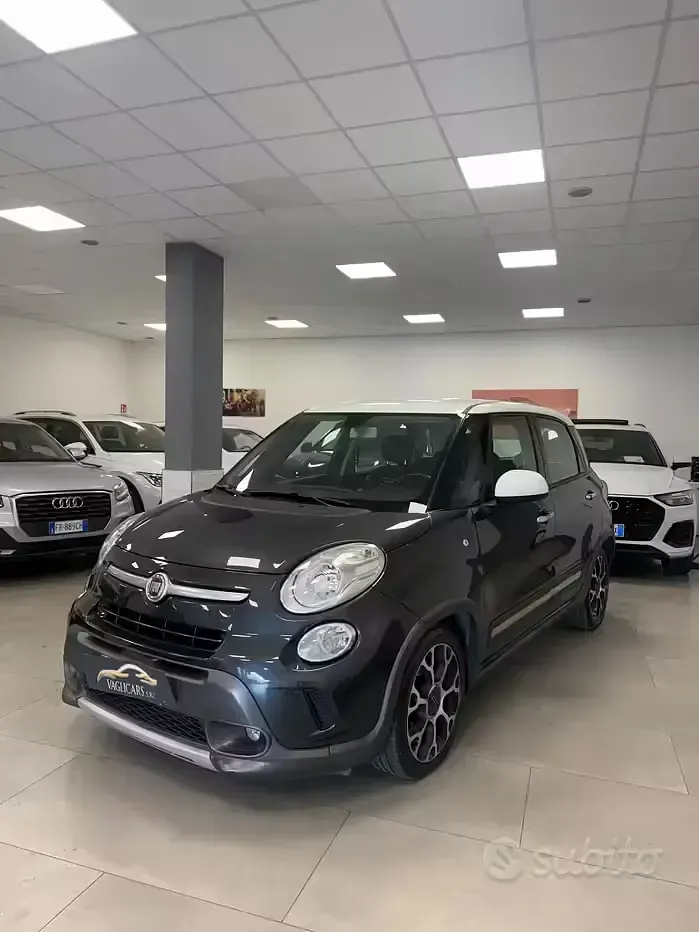 Usata Fiat 500L Trekking 95 CV (69 kW) 2016 Grigio Monovolume