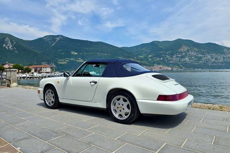 Usata Porsche 911 Carrera Cabriolet 250 CV (183 kW) 1991 Bianco Cabrio
