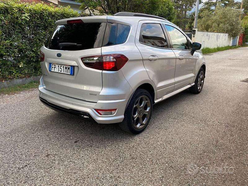 Usata Ford Ecosport ST-Line 125 CV (91 kW) 2018 Argento SUV