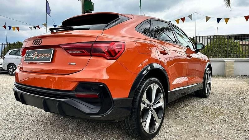 Usata Audi Q3 Sportback S-Line 150 CV (110 kW) 2020 Arancione SUV