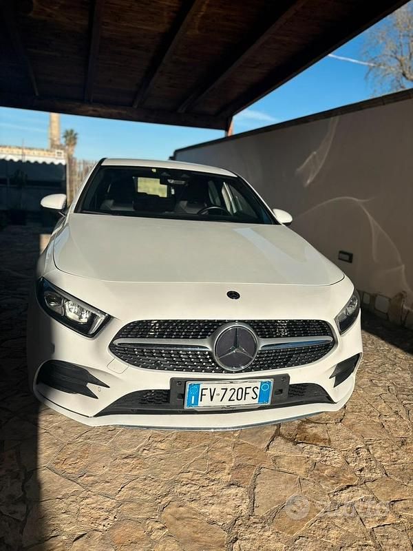 Usata Mercedes A180 2019 Bianco Berlina
