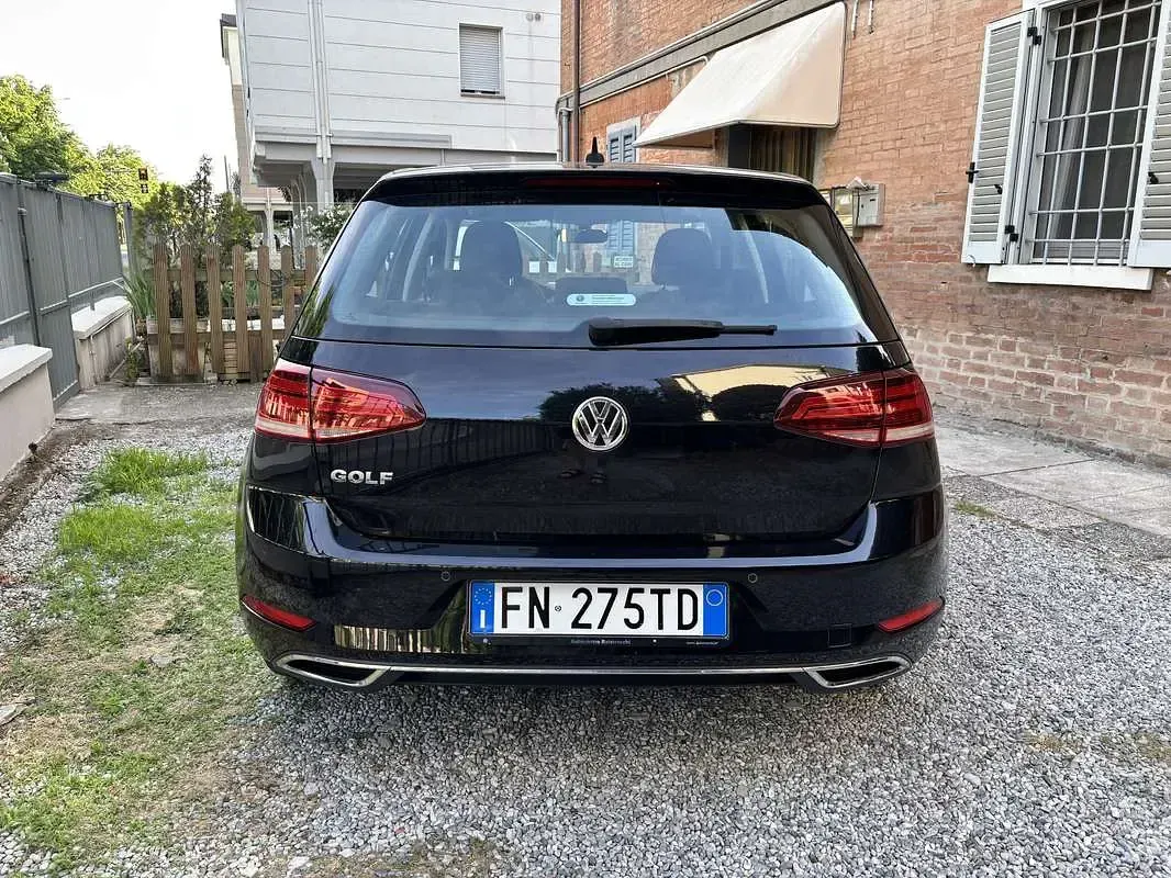 Usata VW Golf VII Highline 116 CV (85 kW) 2018 Nero Berlina