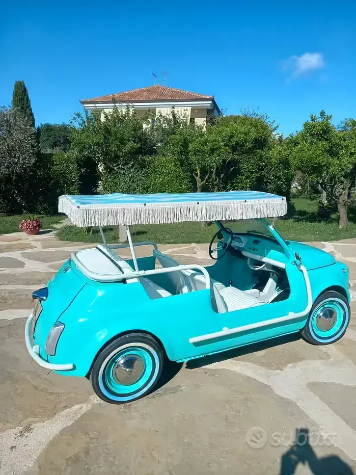 Usata Fiat 500 1970 Rosso Utilitaria