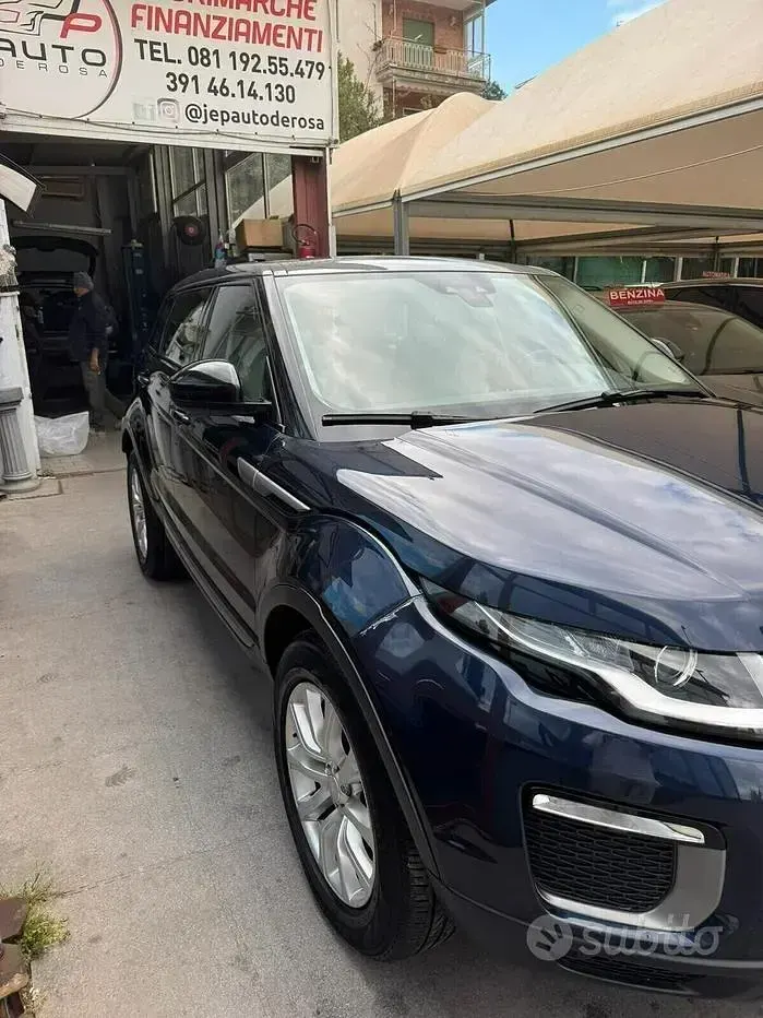 Usata Land Rover Range Rover evoque Pure 150 CV (110 kW) 2017 Blu Station wagon
