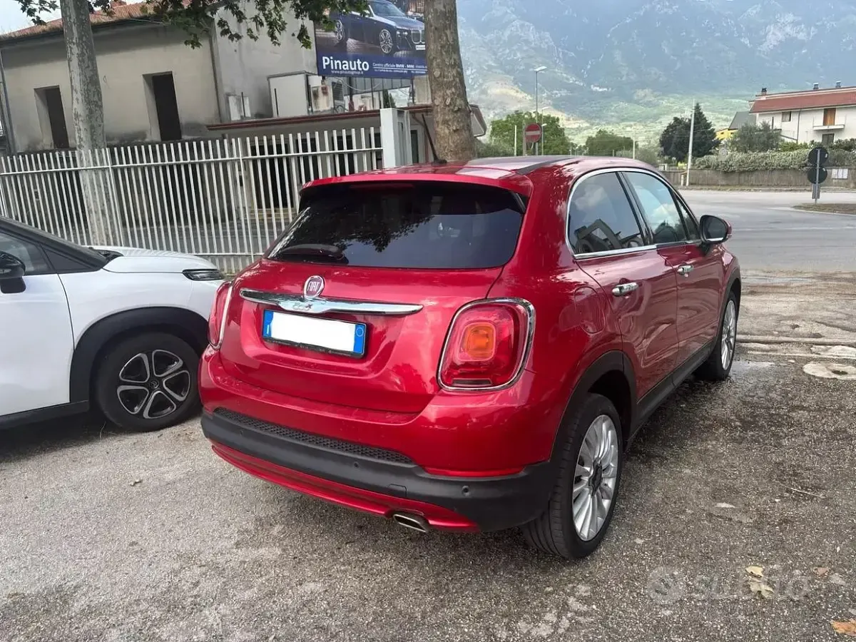 Usata Fiat 500X Lounge 120 CV (88 kW) 2015 Rosso SUV
