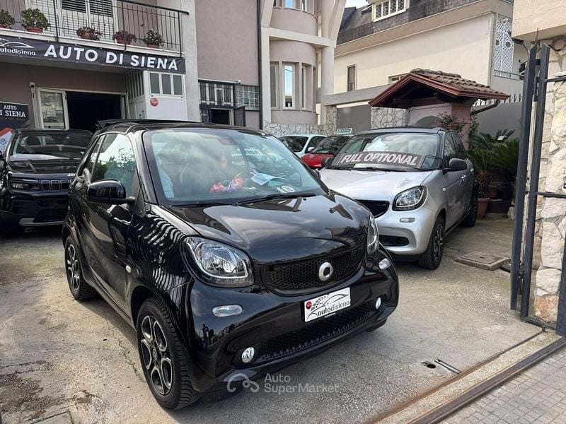 Usata Smart ForTwo Cabrio Prime 71 CV (52 kW) 2018 Nero Cabrio