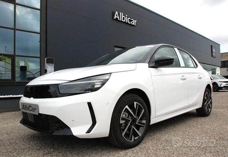 Nuova Opel Corsa 100 CV (73 kW) 2025 Bianco Utilitaria