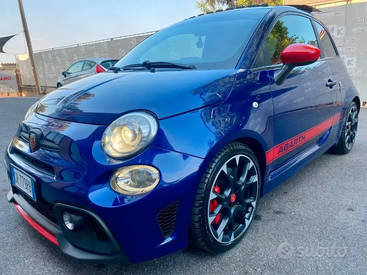Usata Abarth 595 Competizione 180 CV (132 kW) 2021 Blu Berlina
