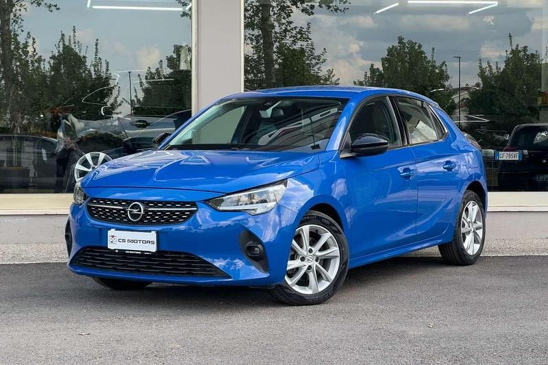 Usata Opel Corsa Elegance 102 CV (75 kW) 2021 Blu Berlina